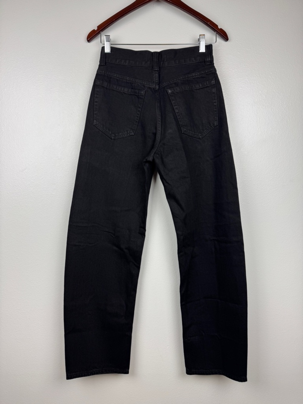 Madewell Balloon Barrel Leg High Rise Jeans Black Size 25 NWT - Picture 5 of 10
